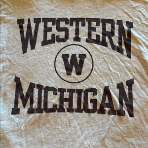 Western Michigan Gray T-Shirt L